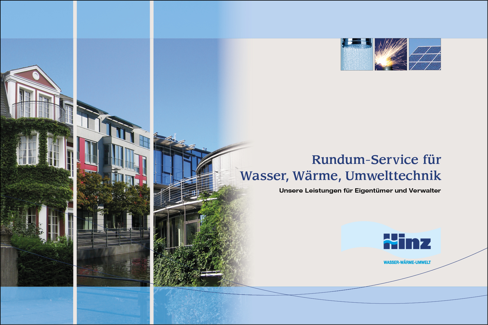 Für Hausverwaltungen und Vermieter - Hinz - Wasser, Wärme, Umwelt