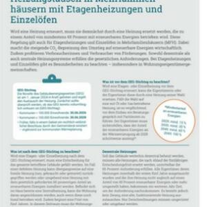 Etagenheizung kaputt? Diese Regeln und Fristen gelten künftig beim Einbau einer neuen Heizung