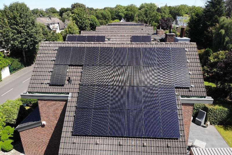 Effiziente Kombination aus Heizung und Photovoltaik in Köln-Braunsfeld