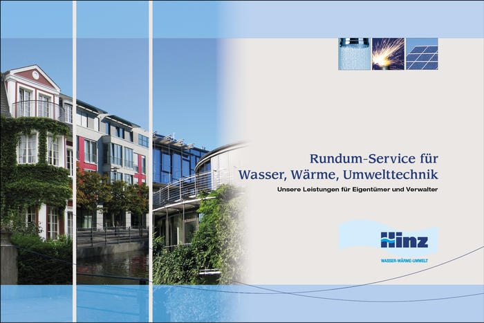 Leistungsbroschüre für Hauseigentümer und -verwaltung bestellen!